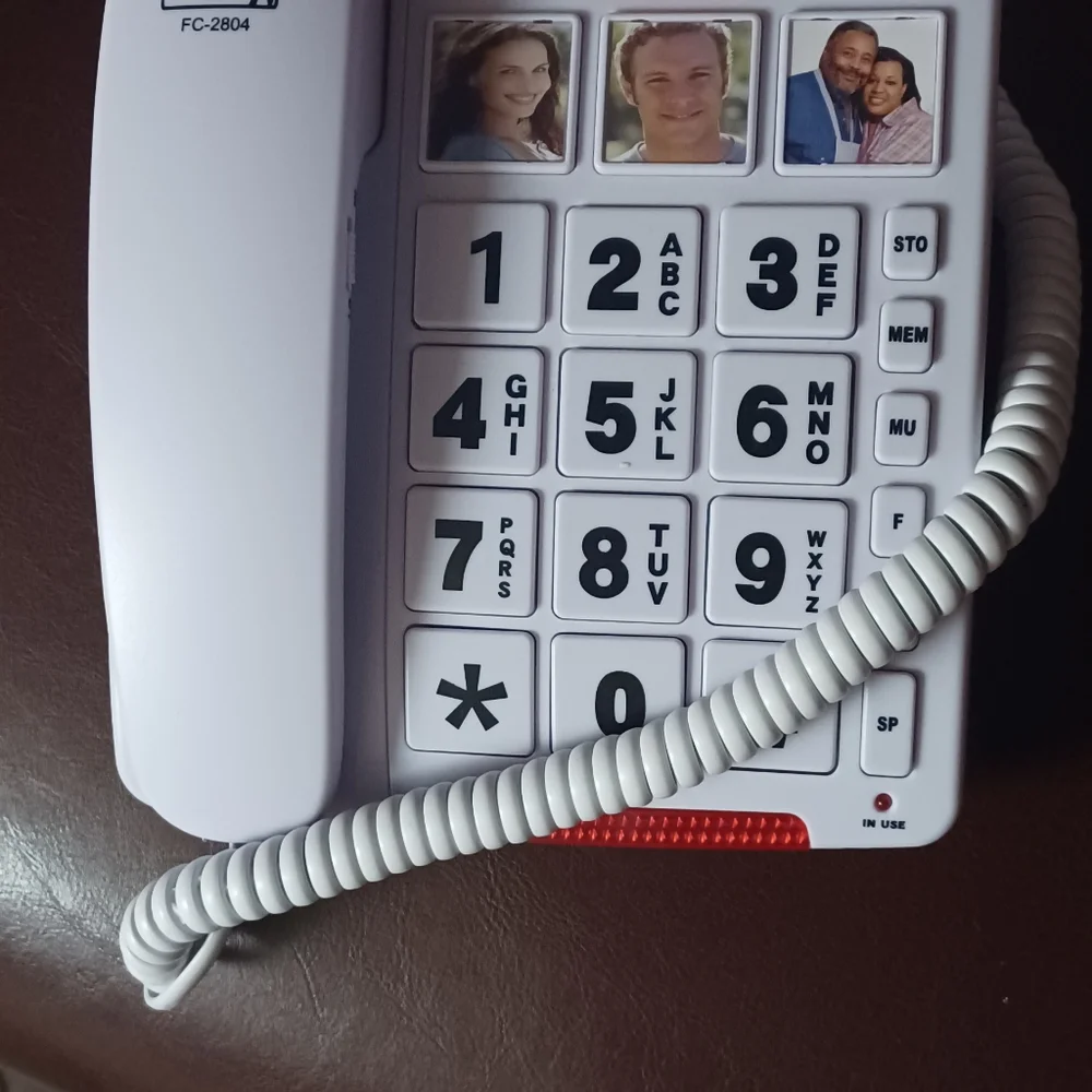 FUTURECALL FC 2804 phone with big numbers for seniors - Picture 4 of 5